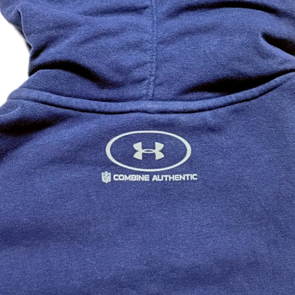 Under Armour NFL Combine Authentic New England Patriots Men Hooded Jacket Size L